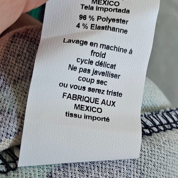 LuLaRoe Nicole Geometric Print Dress S Multicolor - Picture 6 of 7